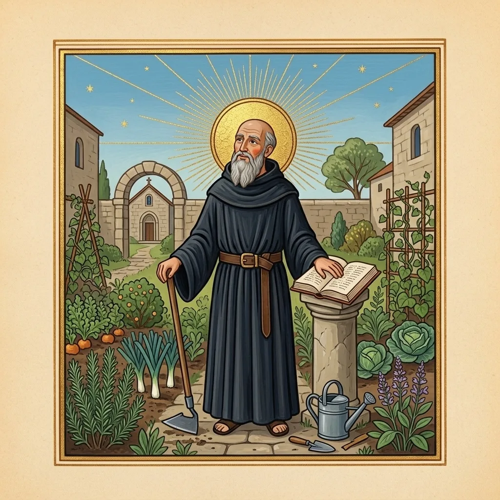 Benedict of Nursia — scene 13