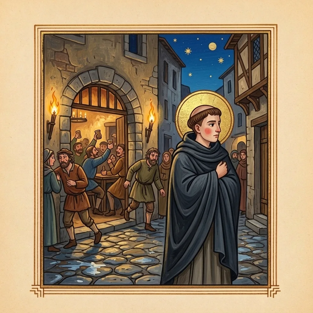 Benedict of Nursia — scene 3