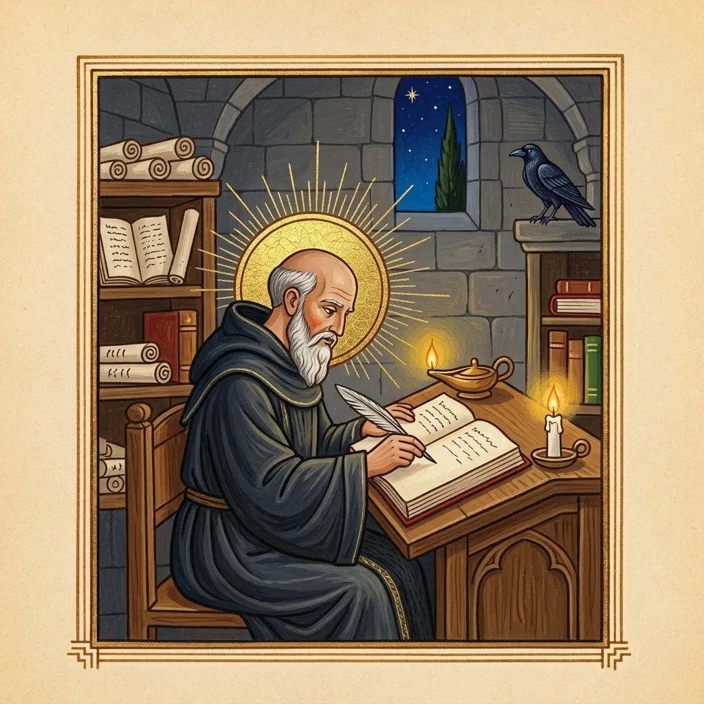 Benedict of Nursia — scene 7