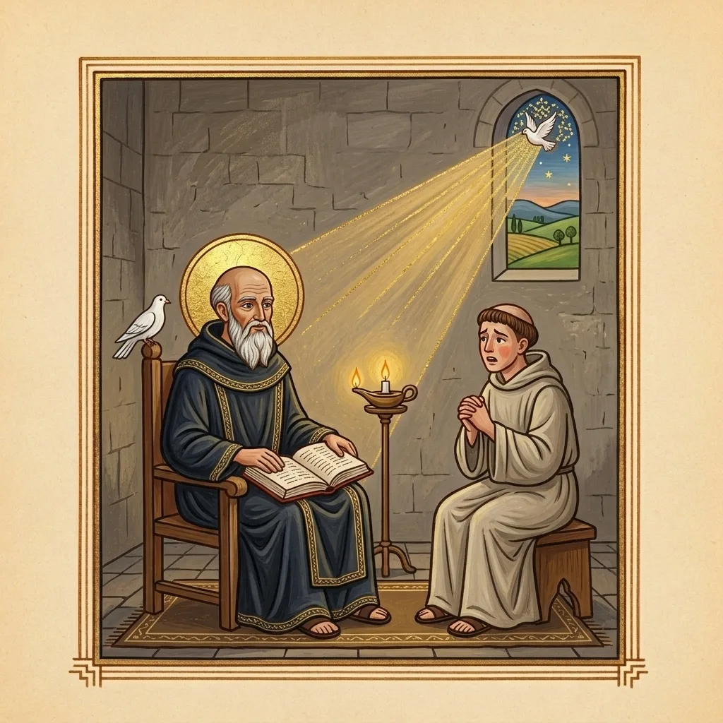 Benedict of Nursia — scene 8