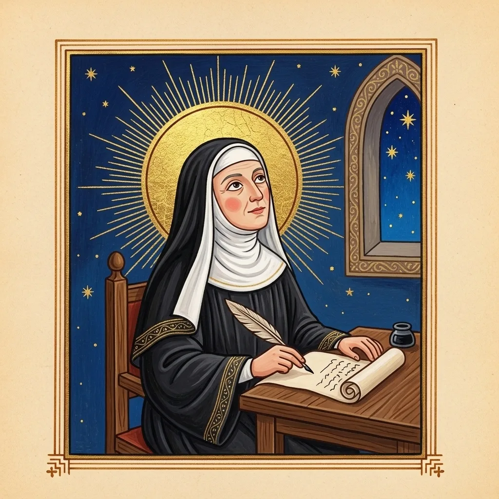 Hildegard of Bingen — illustrated lesson