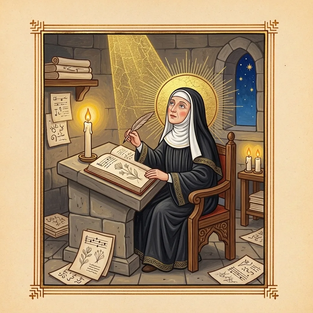 Hildegard of Bingen — scene 1