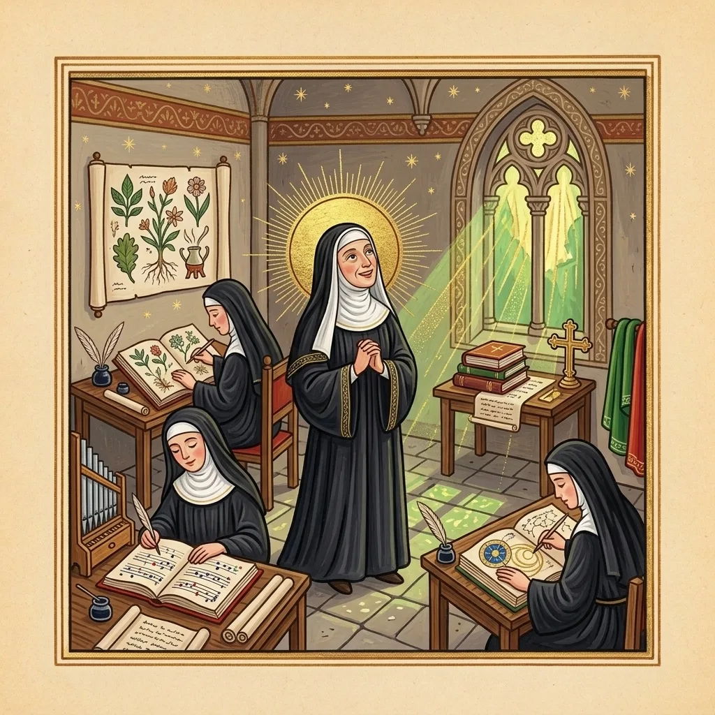 Hildegard of Bingen — scene 7
