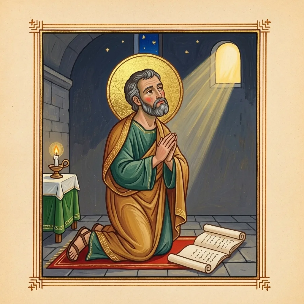 Luke the Evangelist — scene 10