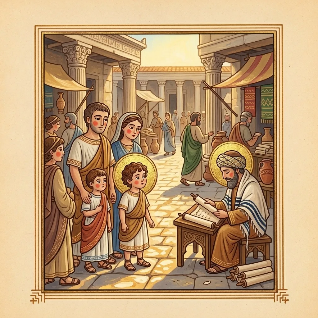 Luke the Evangelist — scene 2
