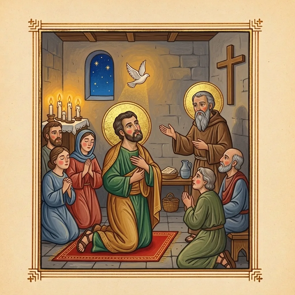 Luke the Evangelist — scene 4