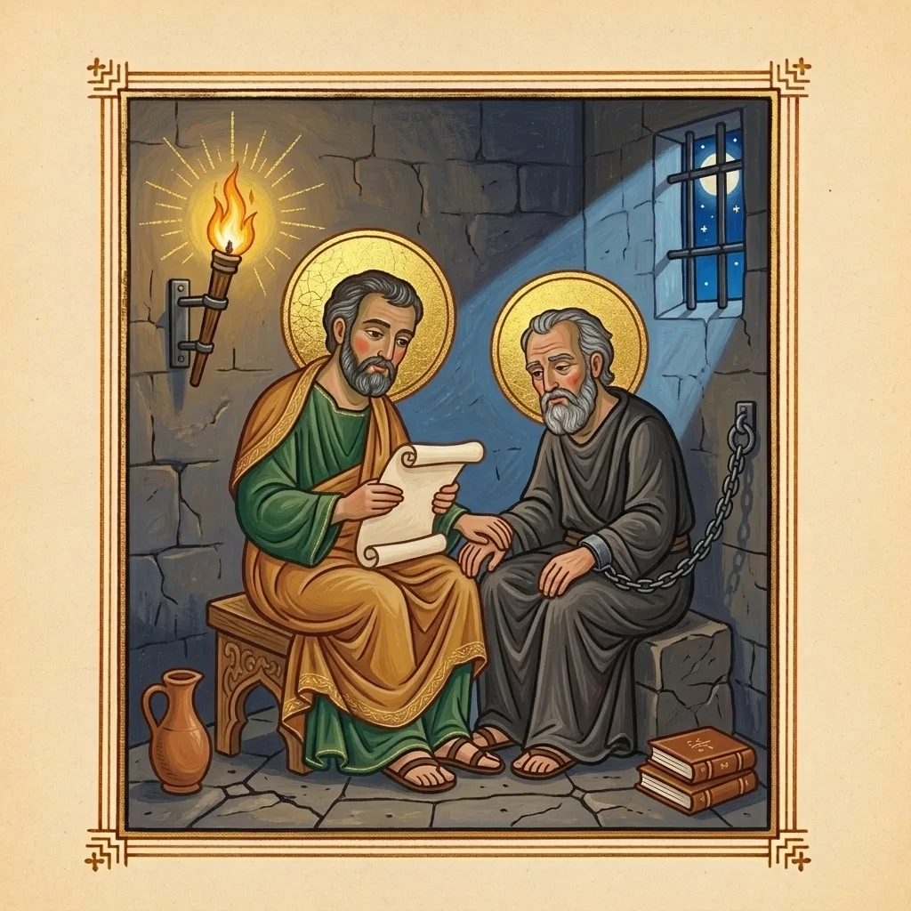 Luke the Evangelist — scene 9