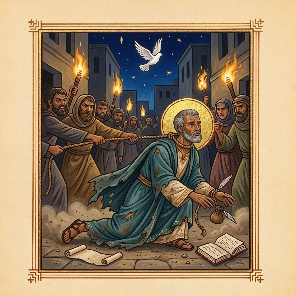 Mark the Evangelist — scene 1