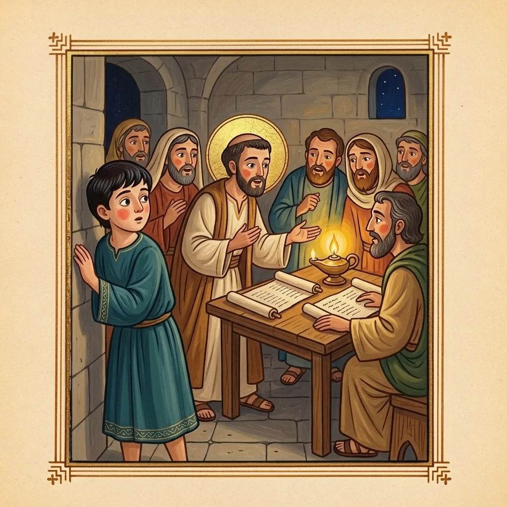 Mark the Evangelist — scene 3