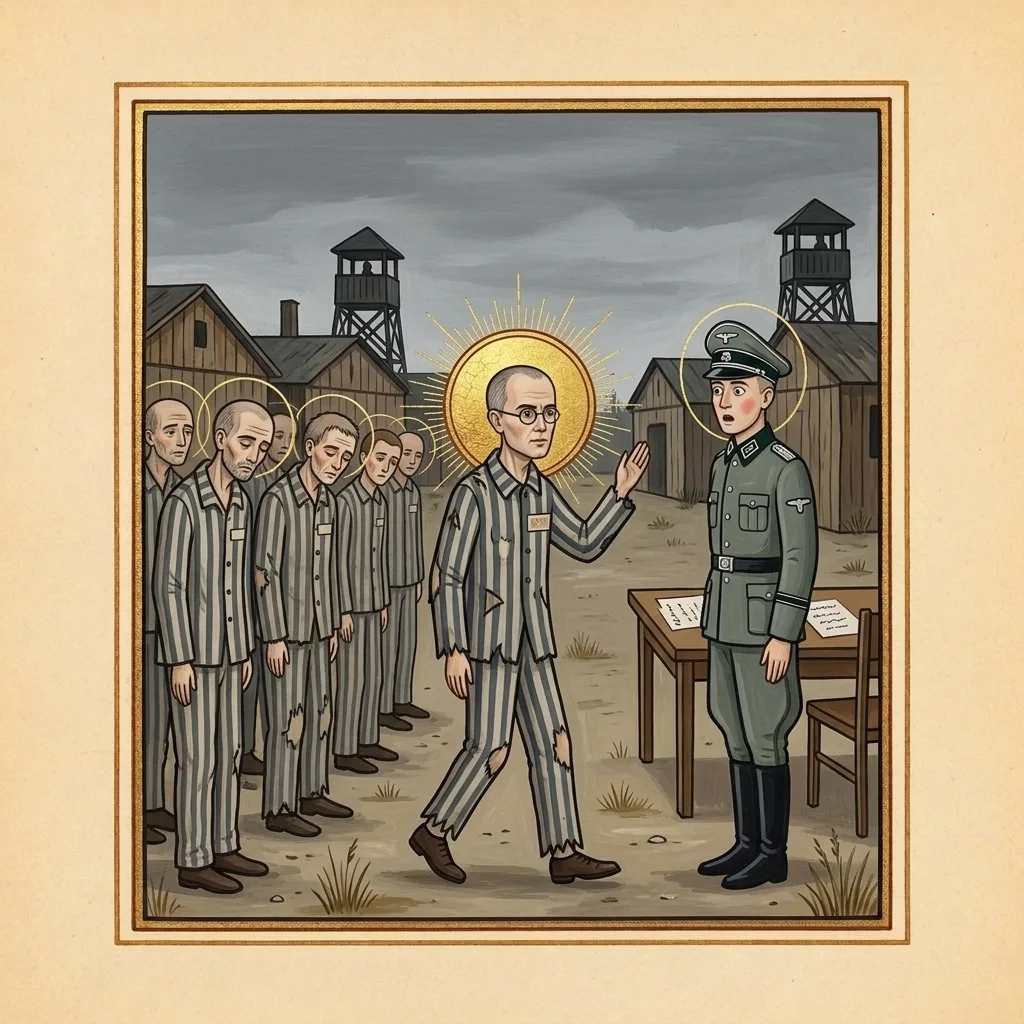 Maximilian Kolbe — scene 1