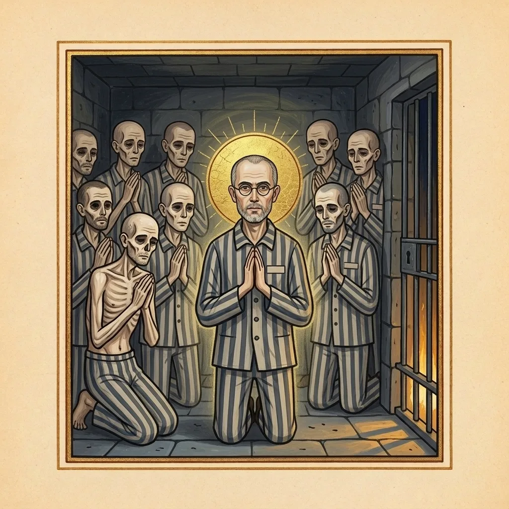 Maximilian Kolbe — scene 10