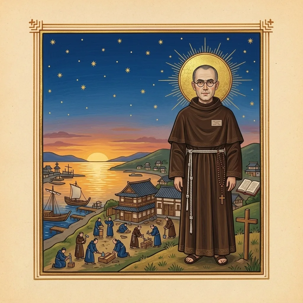 Maximilian Kolbe — scene 7