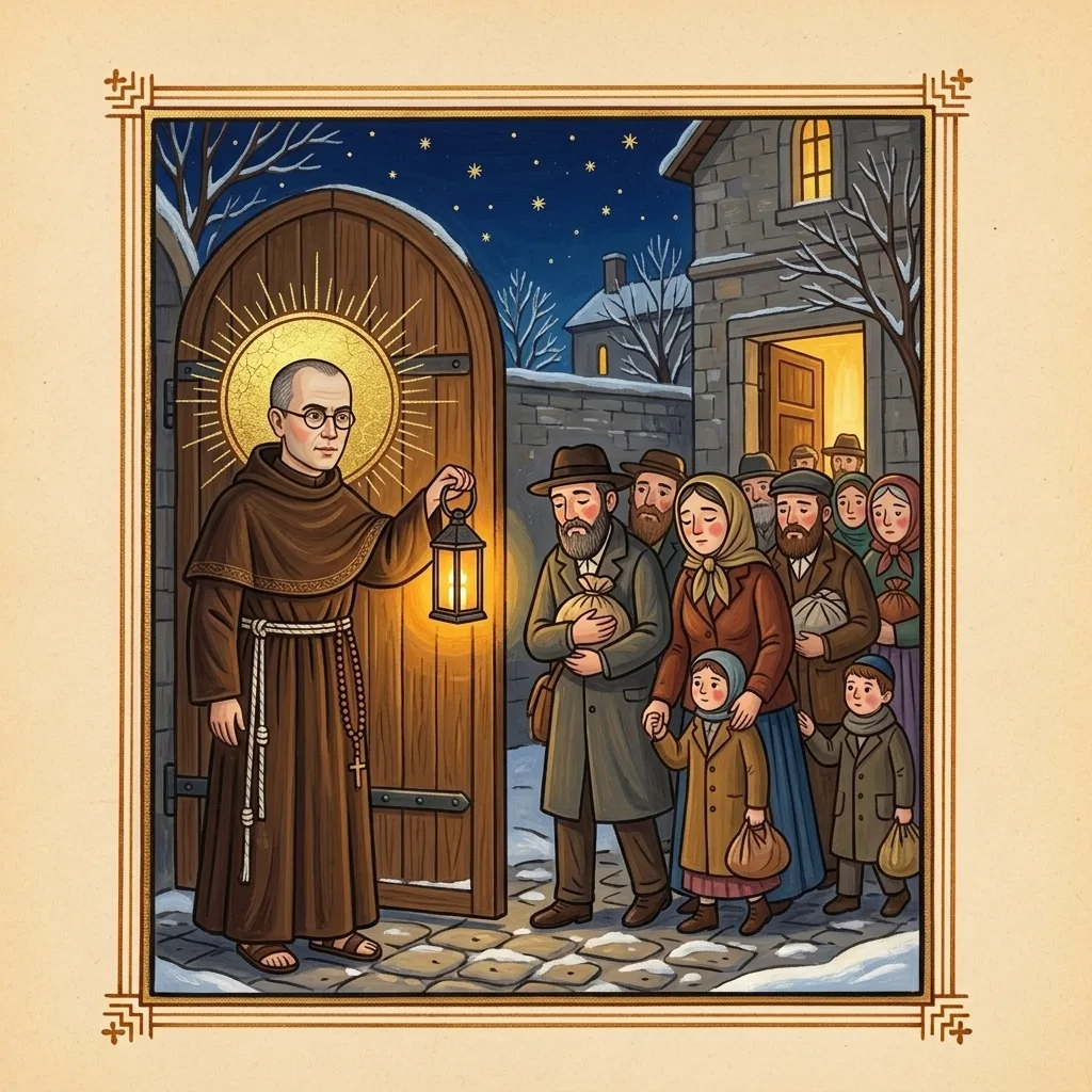 Maximilian Kolbe — scene 8