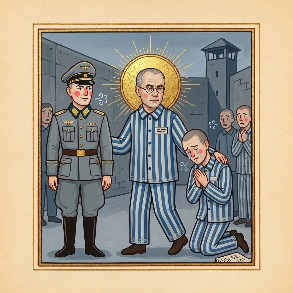 Maximilian Kolbe — scene 9