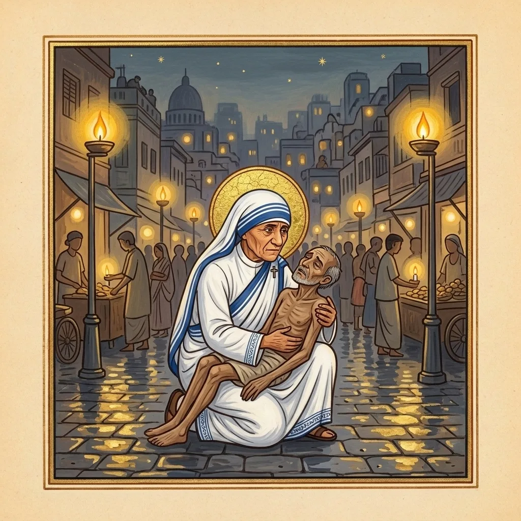 Teresa of Calcutta — scene 1