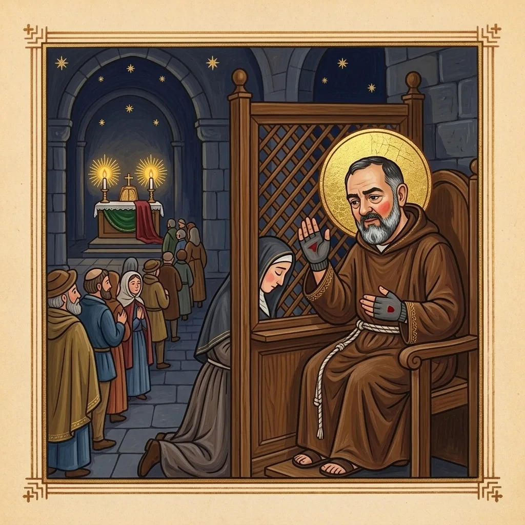 Padre Pio — scene 7