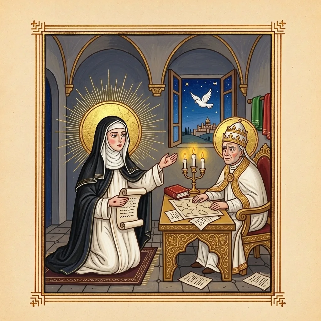 Catherine of Siena — scene 7