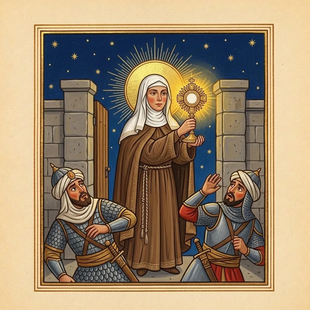 Clare of Assisi — scene 1