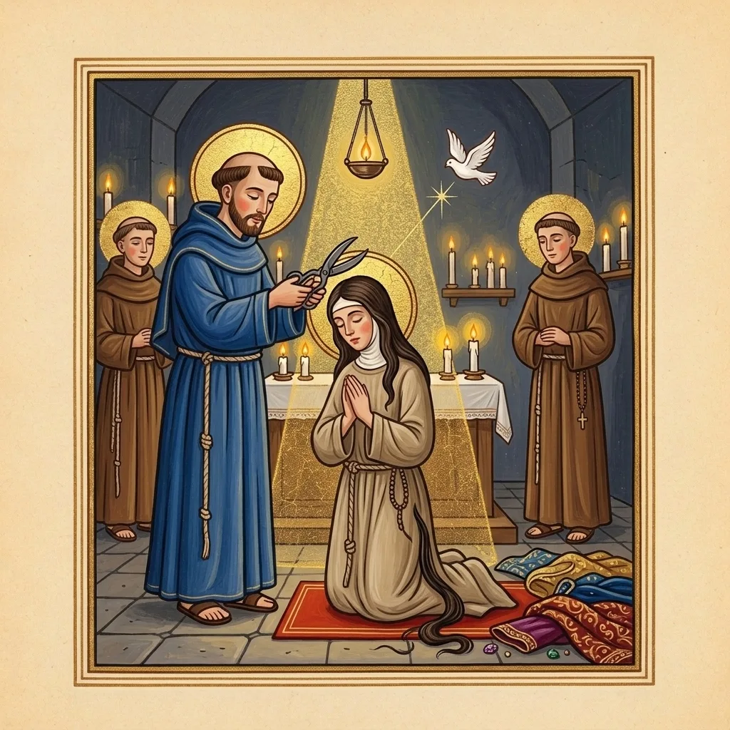 Clare of Assisi — scene 5