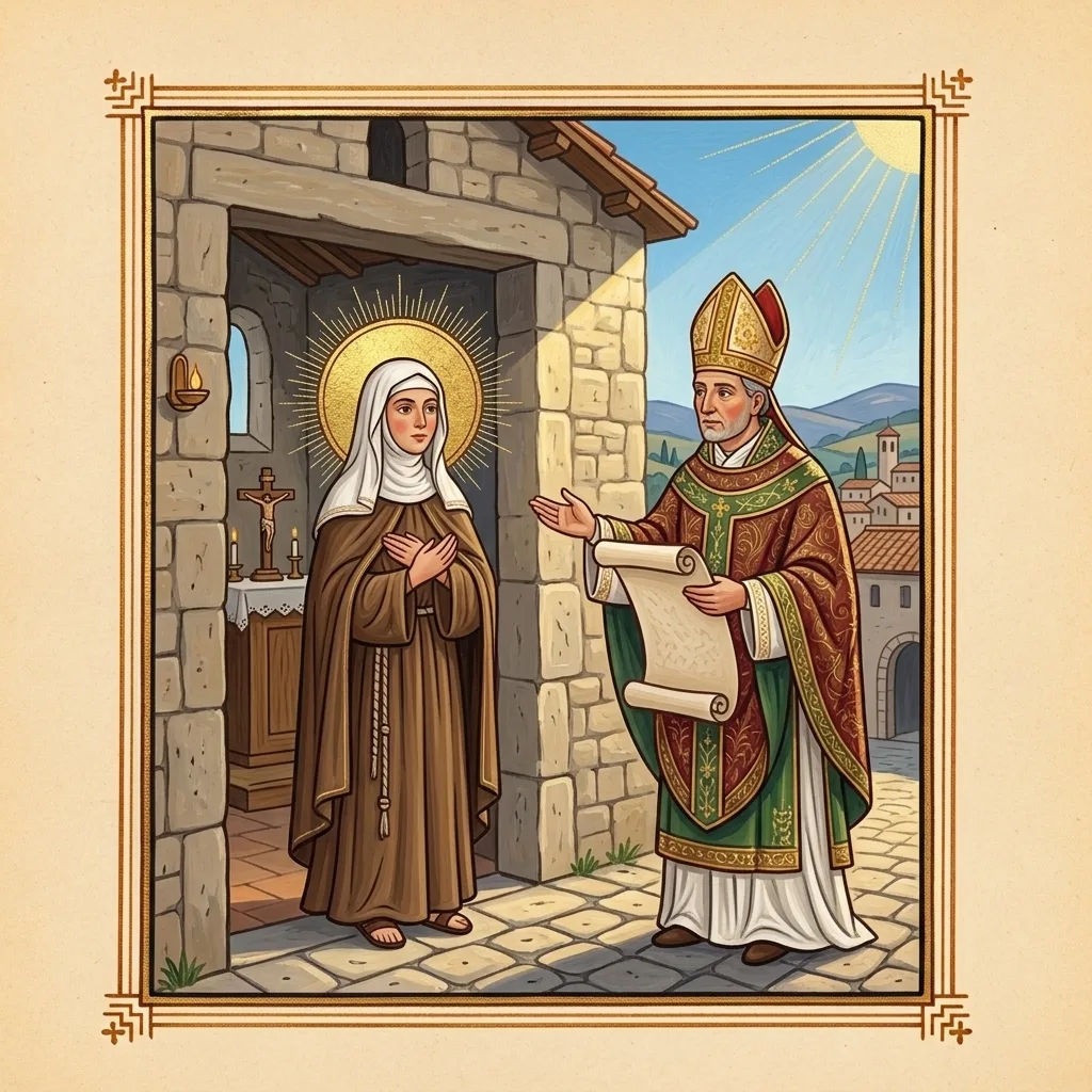 Clare of Assisi — scene 6
