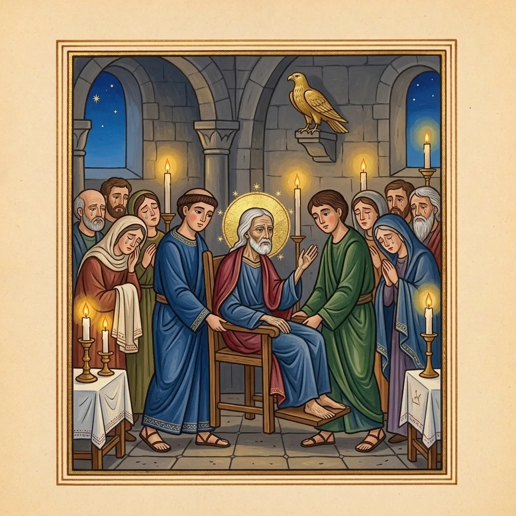 John the Evangelist — scene 11