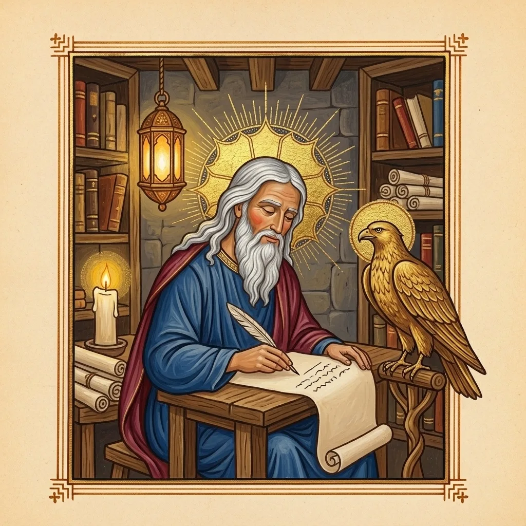 John the Evangelist — scene 8