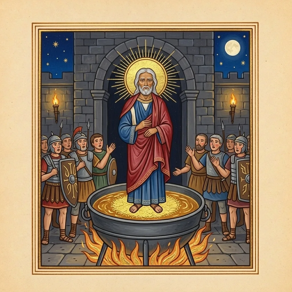 John the Evangelist — scene 9