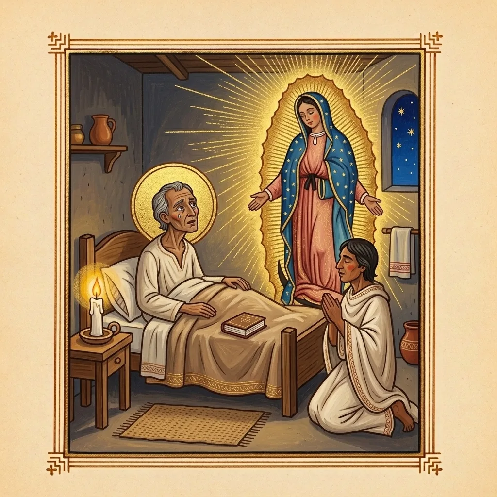 Juan Diego Cuauhtlatoatzin — scene 10