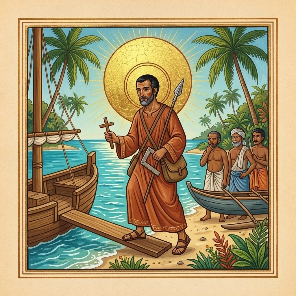 Thomas the Apostle — scene 9